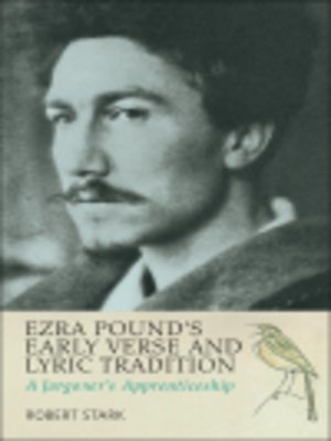 cover image of Ezra Pound's Early Verse and Lyric Tradition